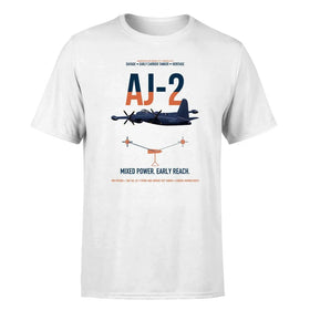 Single-Side Printing — AJ-2 Savage Tanker Double-Side T-Shirt
