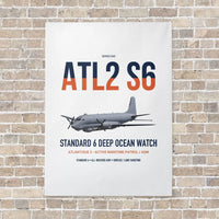 Thumbnail for Atlantique 2 Standard 6 vertical canvas print - no frame - white background