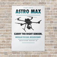 Thumbnail for Freefly Astro Max vertical canvas print - no frame - white background