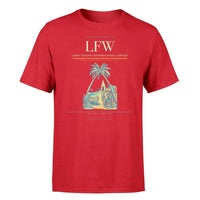 Thumbnail for Lome-Tokoin International Airport (LFW) T-Shirt single-side front print in Red | lome-tokoin-international-airport-lfw-double-side-t-shirt