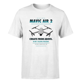 Single-Side Printing — DJI Mavic Air 2 Drone Double-Side T-Shirt