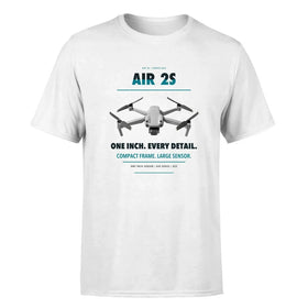 Single-Side Printing — DJI Air 2S Drone Double-Side T-Shirt