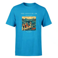 Thumbnail for VINTAGE G4416 - The Census By Air - Premium T-Shirt design on turquoise premium t shirt