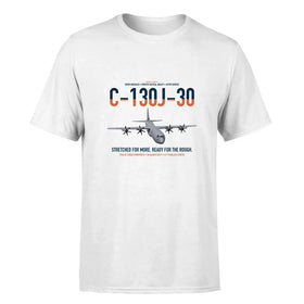 Single-Side Printing — C-130J-30 Super Hercules Double-Side T-Shirt