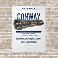 Thumbnail for CONWAY vertical canvas print - no frame - white background