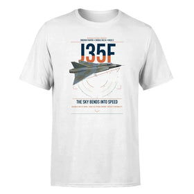 Single-Side Printing — Saab J 35F Draken Double-Side T-Shirt