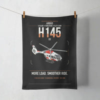 Thumbnail for Airbus H145 D3 design on black towel