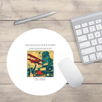 Thumbnail for VINTAGE G4451 - The Grain Elevator Waypoint - Designed Mouse Pads design on white round