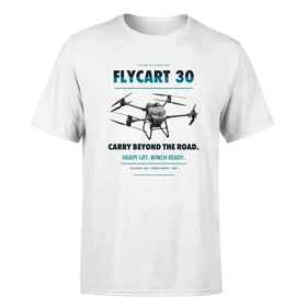 Single-Side Printing — DJI FlyCart 30 Drone Double-Side T-Shirt