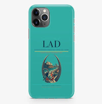 Thumbnail for Luanda Airport (LAD) design on turquoise iPhone 16 Pro MagSafe case
