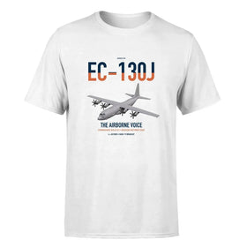 Single-Side Printing — EC-130J Commando Solo III Double-Side T-Shirt