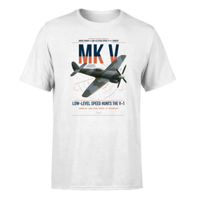 Single-Side Printing — Hawker Tempest Mk V Double-Side T-Shirt