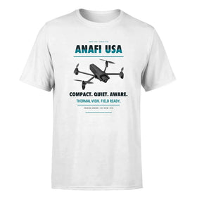 Single-Side Printing — Parrot ANAFI USA Double-Side T-Shirt