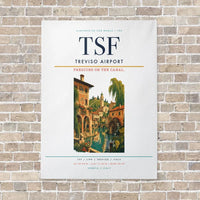 Thumbnail for Treviso Airport TSF vertical canvas print - no frame - white background