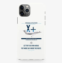 Thumbnail for Cessna Citation X+ design on white magsafe iphone case, for iPhone Pro Max