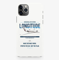 Thumbnail for Cessna Citation Longitude design on white magsafe iphone case, for iPhone Pro Max