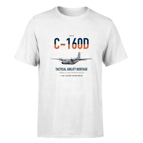 Single-Side Printing — Transall C-160D Double-Side T-Shirt
