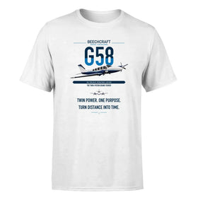 Single-Side Printing — Beechcraft Baron G58 Double-Side T-Shirt