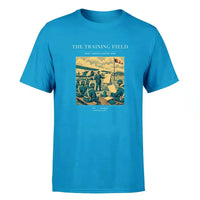 Thumbnail for VINTAGE G4009 - The Training Field - Premium T-Shirt design on turquoise premium t shirt