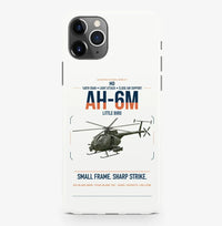 Thumbnail for MD AH-6M Little Bird design on white magsafe iphone case, for iPhone Pro Max