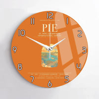 Thumbnail for St. PeteClearwater International Airport PIE Wall-Clock No-Frame - Orange