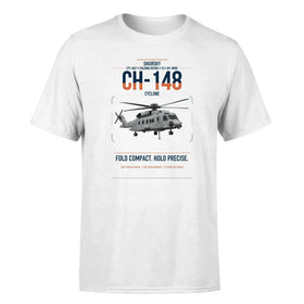 Single-Side Printing — Sikorsky CH-148 Cyclone Double-Side T-Shirt