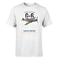 Thumbnail for Messerschmitt Bf 109G-6 design on white t-shirt, single-side print
