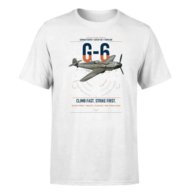 Single-Side Printing — Messerschmitt Bf 109G-6 Double-Side T-Shirt