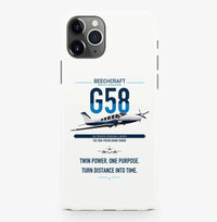 Thumbnail for Beechcraft Baron G58 design on white magsafe iphone case, for iPhone Pro Max