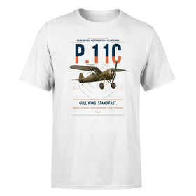 Single-Side Printing — PZL P.11c Double-Side T-Shirt