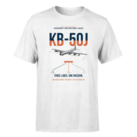 Thumbnail for KB-50J Superfortress design on white double-side t-shirt, single-side print