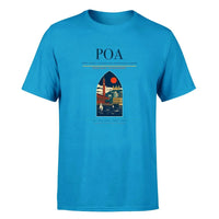 Thumbnail for Porto Alegre Airport (POA) Premium T-Shirt Turquoise