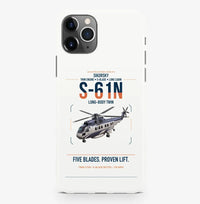 Thumbnail for Sikorsky S-61N design on white magsafe iphone case, for iPhone Pro Max