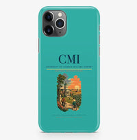 Thumbnail for Champaign/Urbana Airport (CMI) design on turquoise iPhone 16 Pro MagSafe case