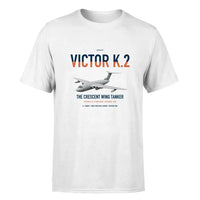 Thumbnail for Handley Page Victor K.2 design on white double-side t-shirt, single-side print