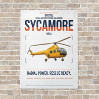 Thumbnail for Bristol Sycamore HR14 vertical canvas print - no frame - white background