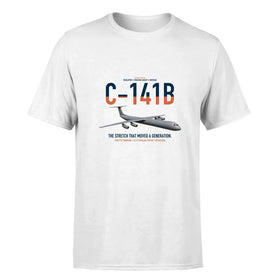 Single-Side Printing — C-141B Starlifter Double-Side T-Shirt