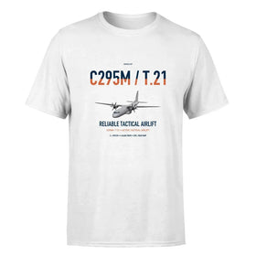 Single-Side Printing — Airbus C295M T.21 Double-Side T-Shirt
