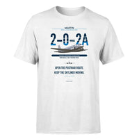 Thumbnail for Martin 2-0-2A design on white single side