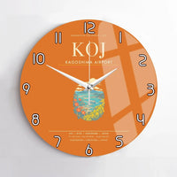 Thumbnail for Kagoshima Airport KOJ Wall-Clock No-Frame - Orange
