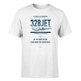 Single-Side Printing — Fairchild Dornier 328JET Double-Side T-Shirt