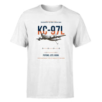 Thumbnail for KC-97L STRATOFREIGHTER design on white double-side t-shirt, single-side print