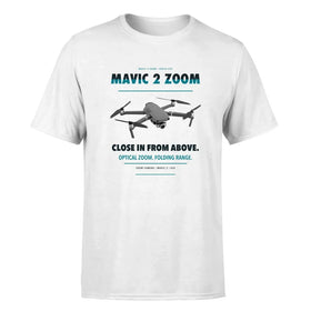 Single-Side Printing — DJI Mavic 2 Zoom Drone Double-Side T-Shirt