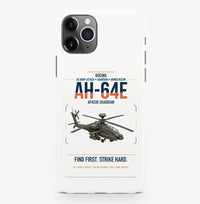 Thumbnail for Boeing AH-64E Apache Guardian design on white magsafe iphone case, for iPhone Pro Max