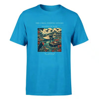 Thumbnail for VINTAGE G4060 - The Coral Stepping Stones - Premium T-Shirt design on turquoise premium t shirt