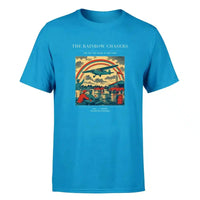 Thumbnail for VINTAGE G4432 - The Rainbow Chasers - Premium T-Shirt design on turquoise premium t shirt