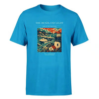 Thumbnail for VINTAGE G4078 - The Headland Light - Premium T-Shirt design on turquoise premium t shirt