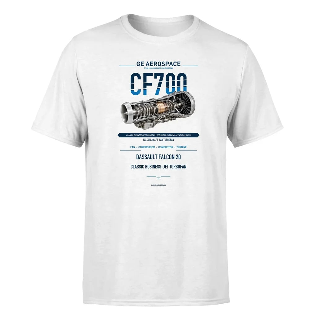 CF700 design on white single side