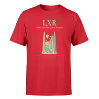 Thumbnail for Luxor International Airport (LXR) T-Shirt single-side front print in Red | luxor-international-airport-lxr-double-side-t-shirt