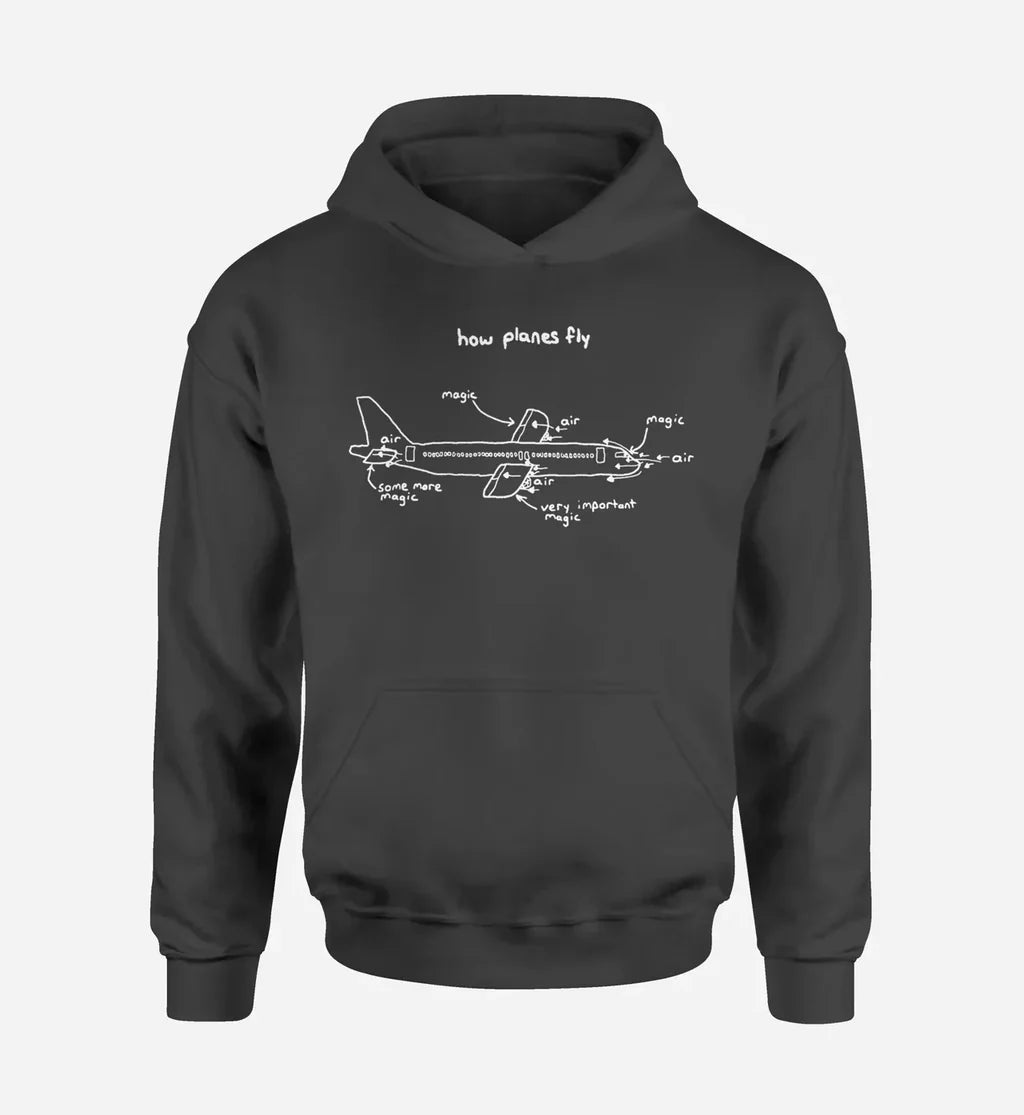 How Planes Fly Hoodie - view 3